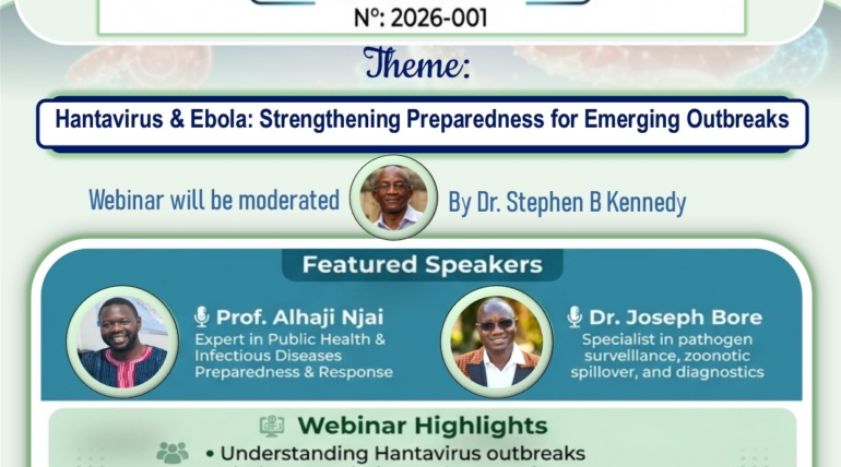 First WAC-CREP Webinar : »Hantavirus and Ebola »